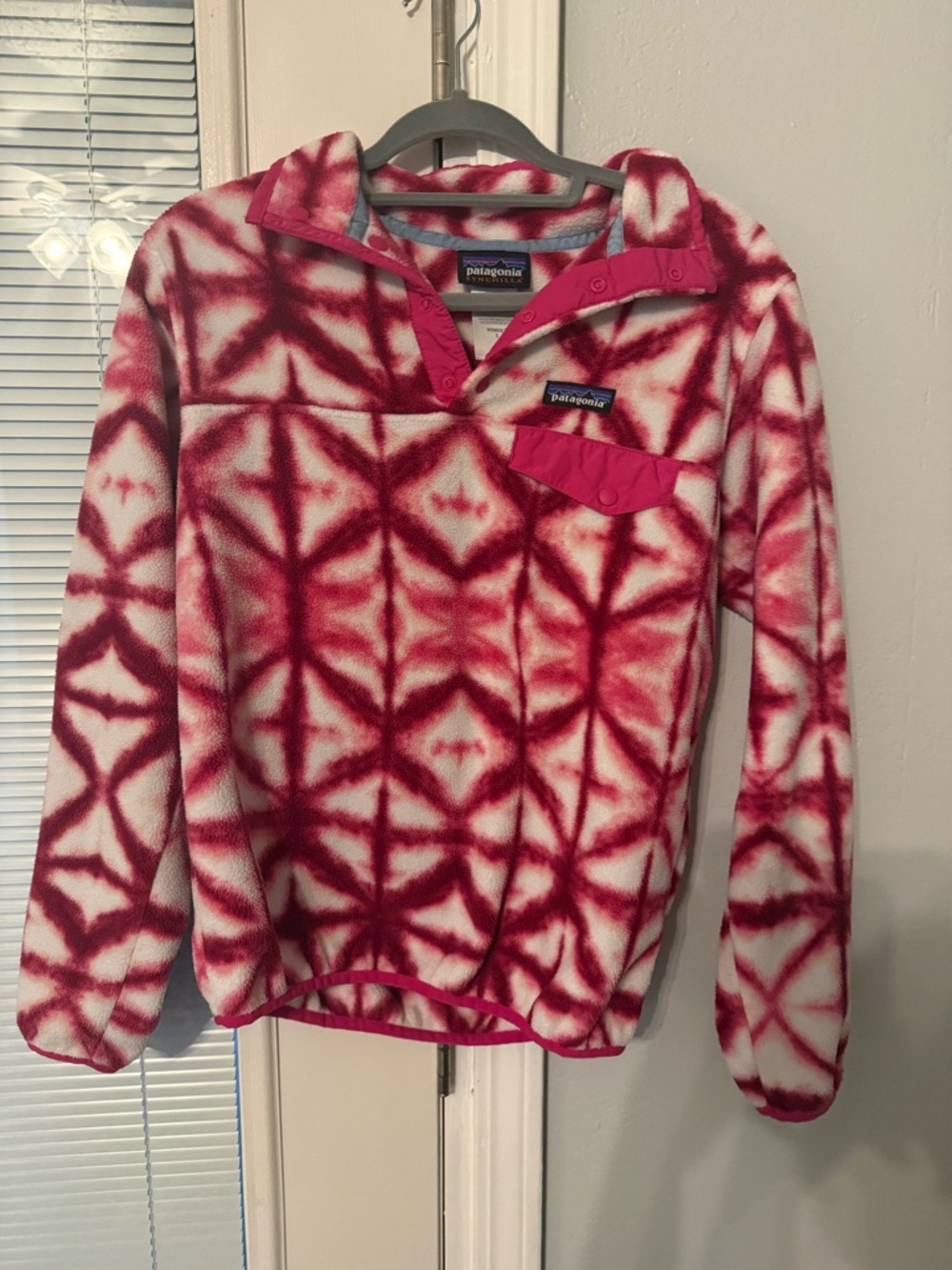 Patagonia pink tie dye